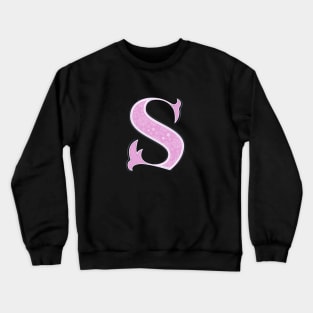 Letter S Crewneck Sweatshirt